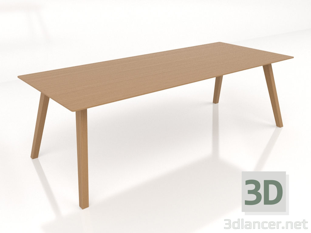 modello 3D Tavolo da pranzo 240 - anteprima