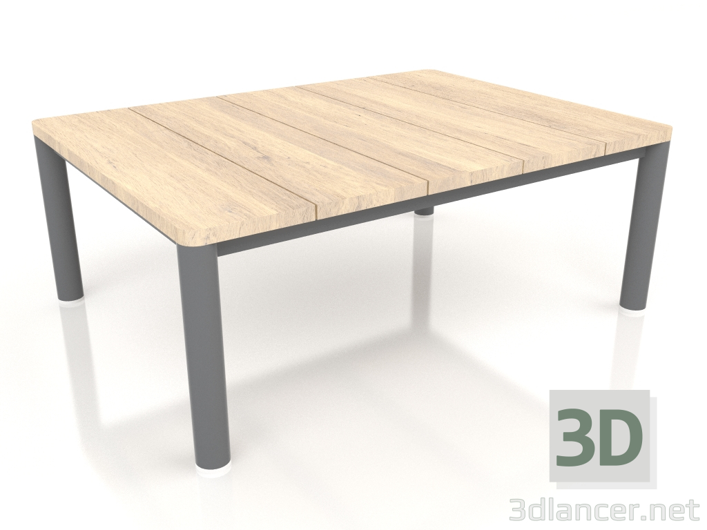 3D Modell Couchtisch 70×94 (Anthrazit, Irokoholz) - Vorschau