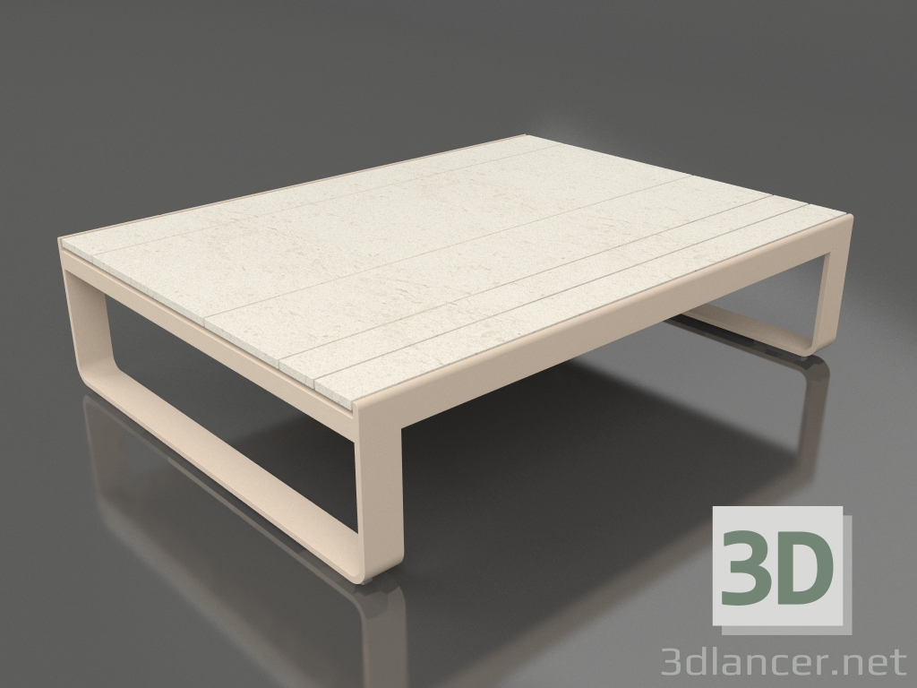 3d модель Столик кавовий 120 (DEKTON Danae, Sand) – превью