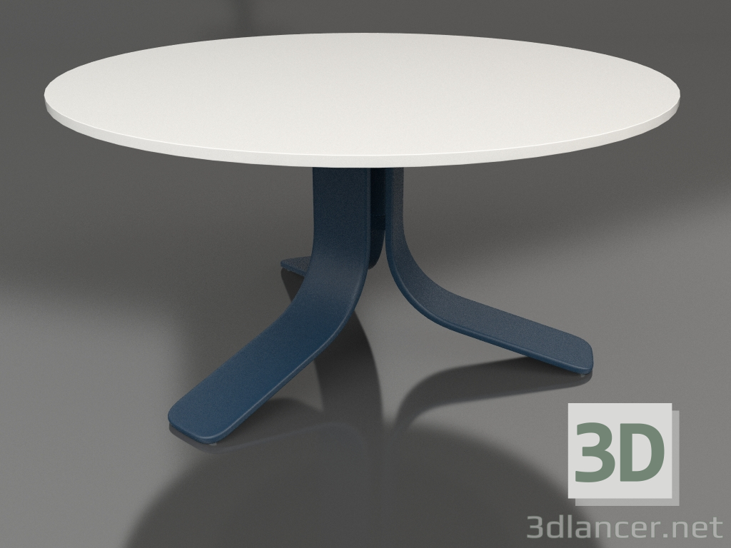 3d модель Стіл кавовий Ø80 (Grey blue, DEKTON Zenith) – превью