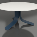 3d model Coffee table Ø80 (Grey blue, DEKTON Zenith) - preview