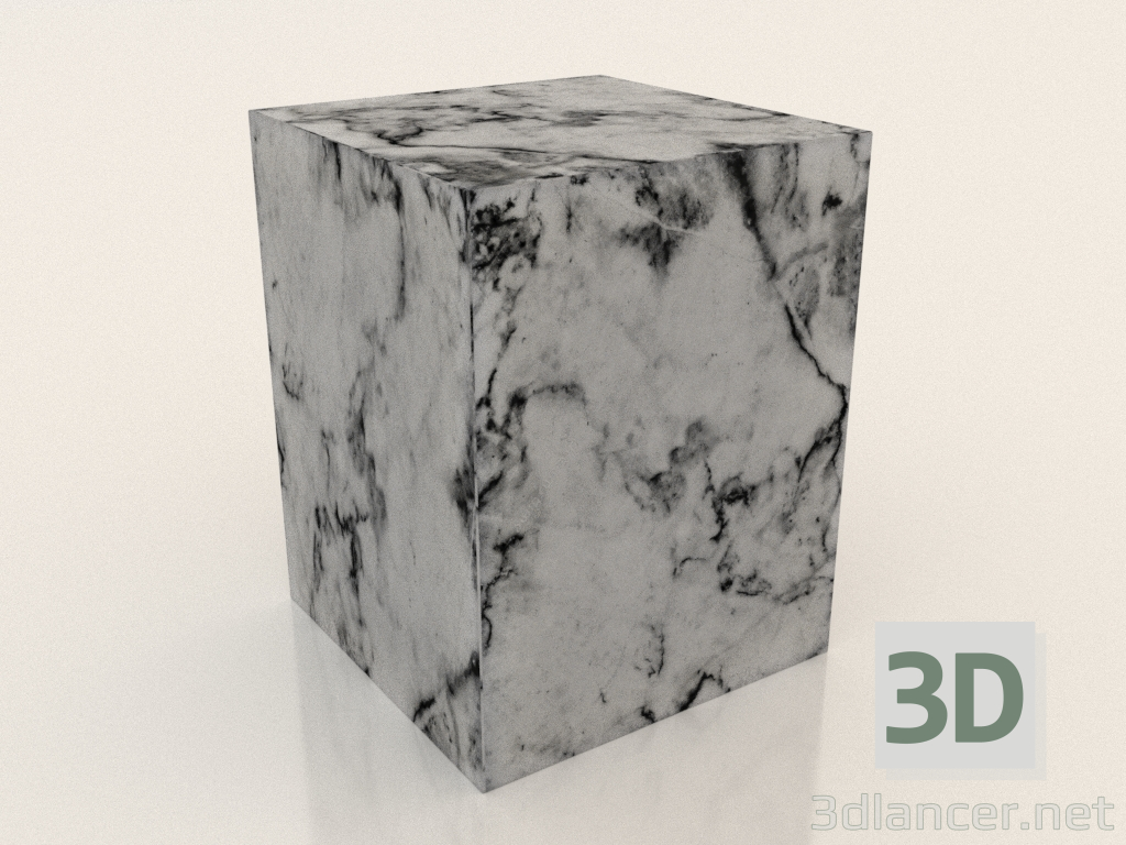 Modelo 3d Mesa lateral STONE No. 1 - preview