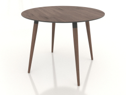 Tavolo da pranzo BRUNO 1000x1000x750 mm (rovere tabacco)