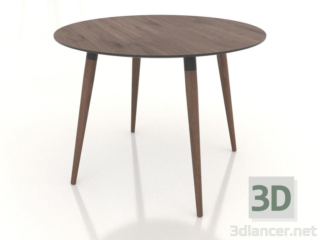 modello 3D Tavolo da pranzo BRUNO 1000x1000x750 mm (rovere tabacco) - anteprima modello 3D Tavolo da pranzo BRUNO 1000x1000x750 mm (rovere tabacco) - anteprima
