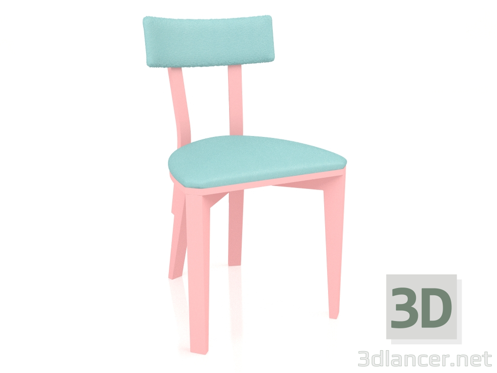 3d model Rectangle Compact Chair (option 4) - preview