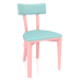 3d model Rectangle Compact Chair (option 4) - preview