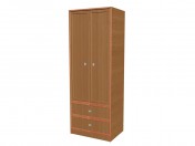 Armoire 2 portes avec tiroirs A211