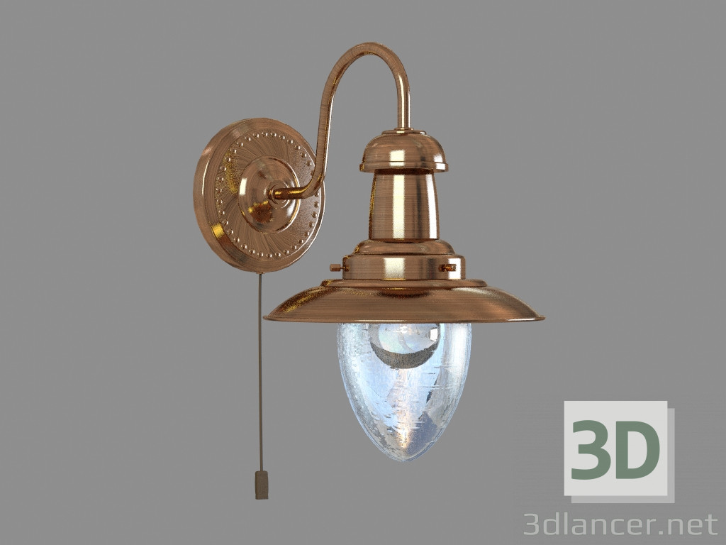 3D Modell Wandhalterung A5518AP-1RB - Vorschau