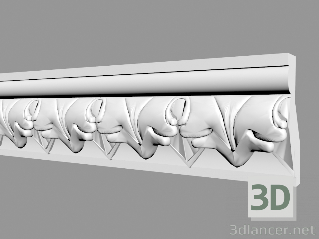 3d model Cornice C147 - preview