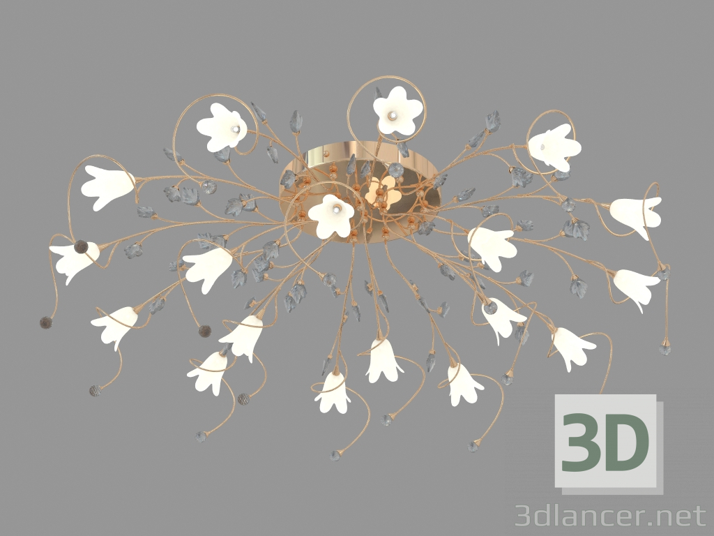 modèle 3D Lustre Snowdrop (294011618) - preview