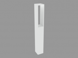 Lampadaire MICROKUBE 120 LONG BOLLARD (S6307W)