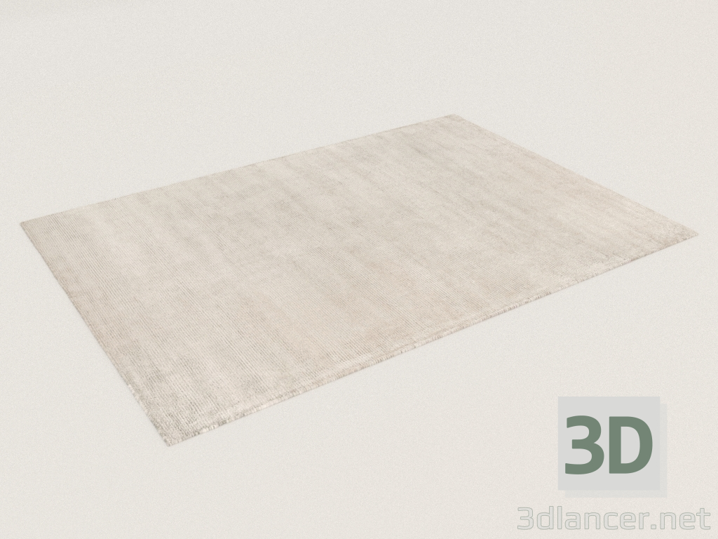 3D modeli Halı LITA BEYAZ (160x230) - önizleme