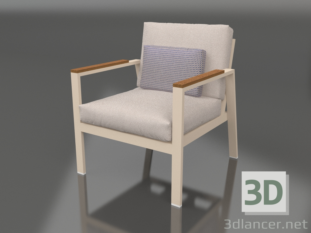 modèle 3D Fauteuil XS (Sable) - preview