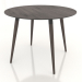 3d model Mesa de comedor BRUNO 1000x1000x750 mm (roble oscuro) - vista previa