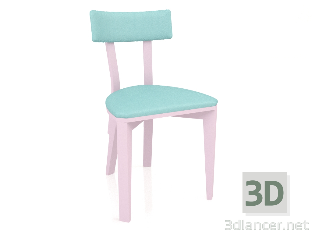 3d model Rectangle Compact Chair (option 5) - preview