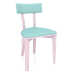 3d model Rectangle Compact Chair (option 5) - preview