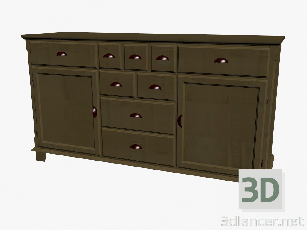 3D Modell Buffet (165h50h90) - Vorschau