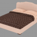 Modelo 3d Cama de casal Opera - preview