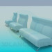 3D Modell Sofa - Vorschau