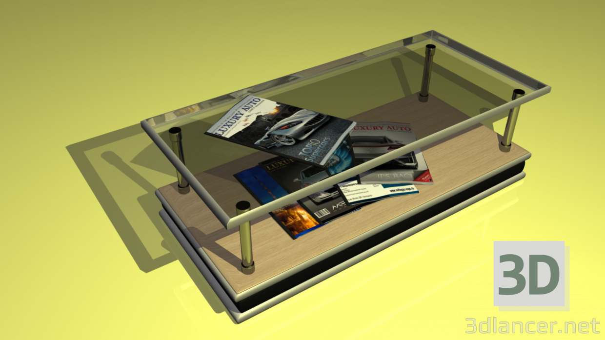 modello 3D di Tabella Сoffee comprare - rendering