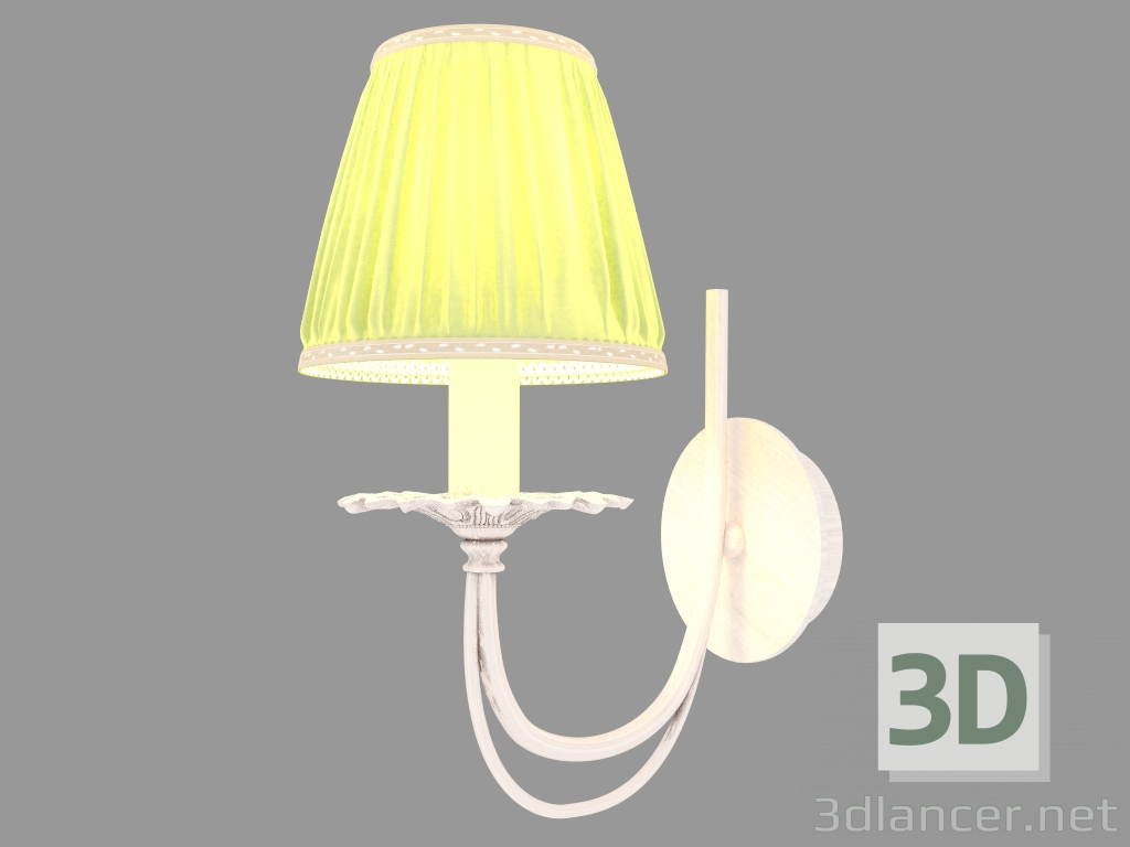 modello 3D Sconce OLIVIA (ARM325-01-W) - anteprima