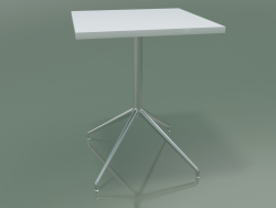 Mesa quadrada 5706, 5723 (H 74 - 59x59 cm, espalhado, branco, LU1)