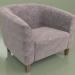 3d model Sillón Oxford (Terciopelo) - vista previa