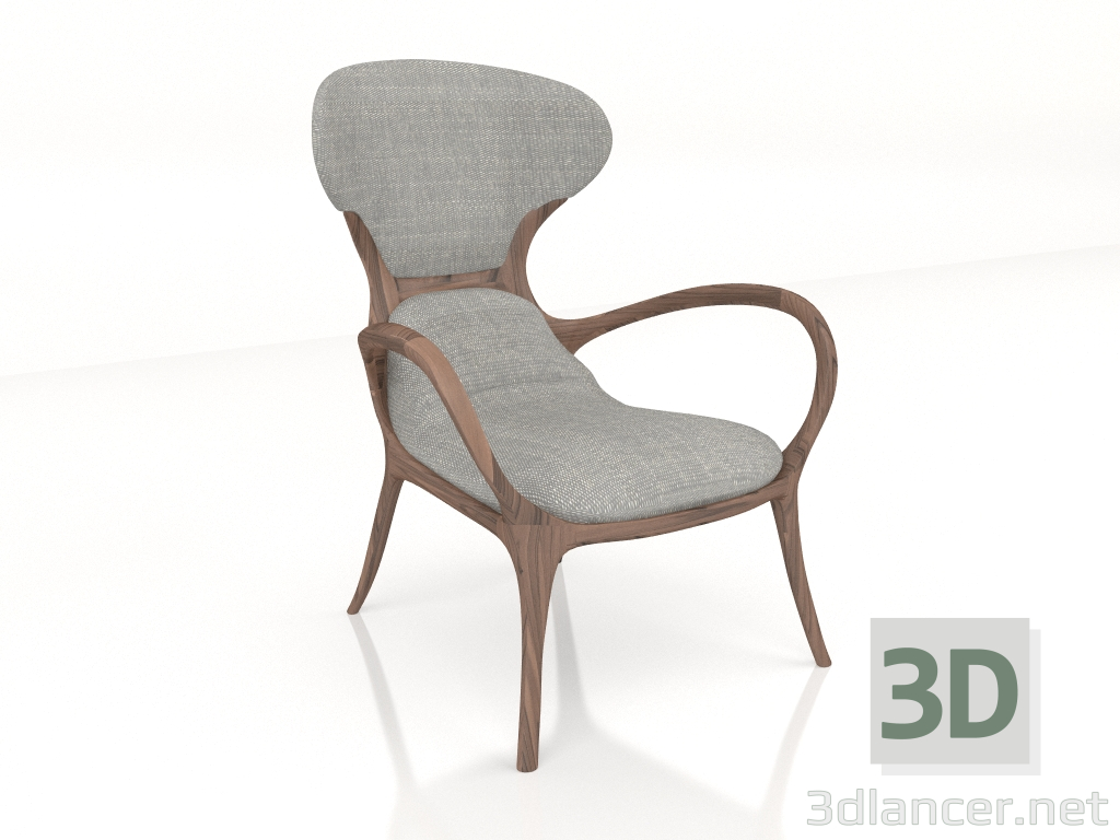 modello 3D Poltrona Saturno - anteprima