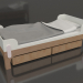 3D Modell Bett TUNE Y (BPTYA2) - Vorschau