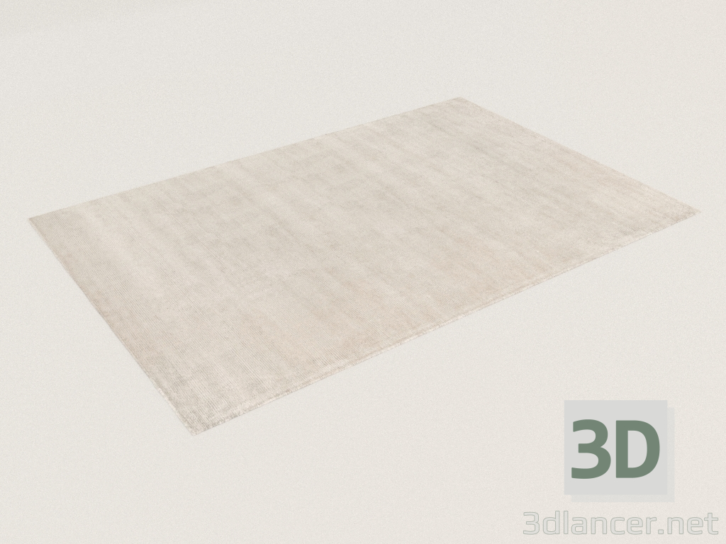 3d model Alfombra LITA BLANCO (200x300) - vista previa