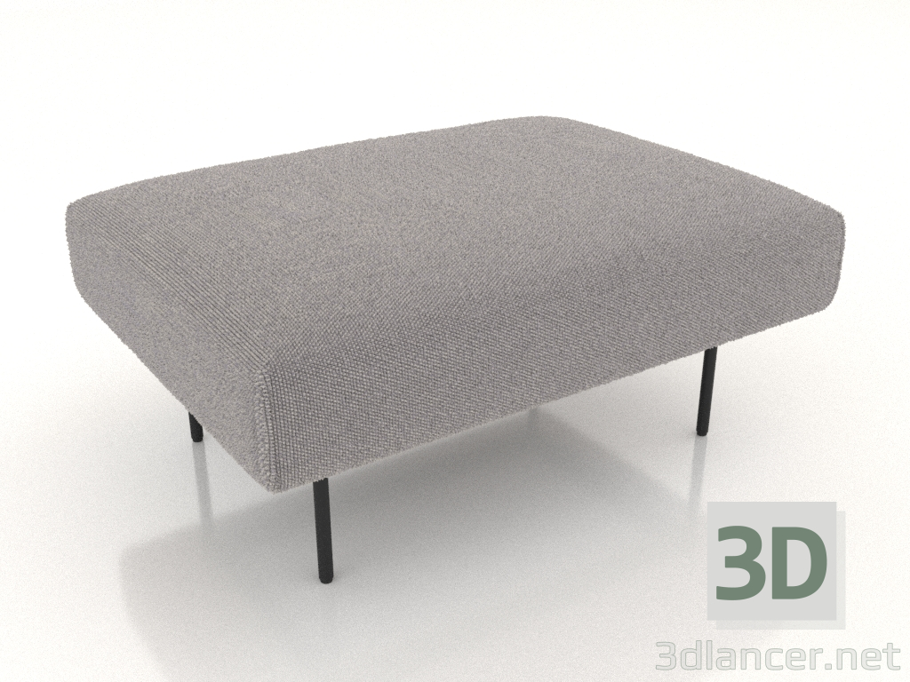 modèle 3D Pouf 95x70 - preview