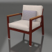 3d model Armchair XS (Wine red) - preview