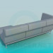 3d model Sofá - vista previa