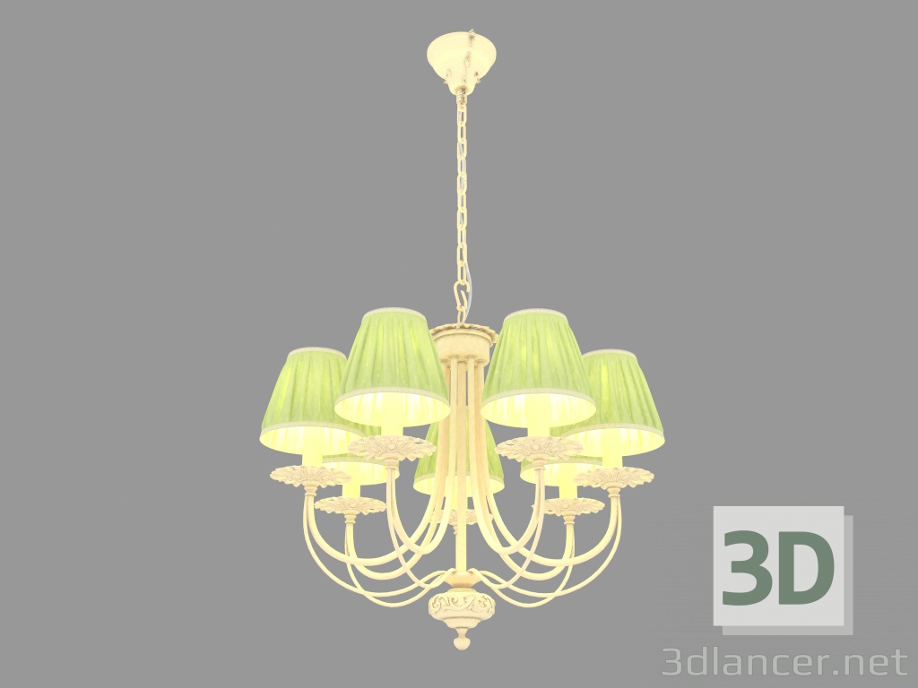 3d model Chandelier OLIVIA (ARM325-07-W) - preview