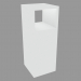 3d model Column light KUBE 240 BOLLARD (S6345W) - preview