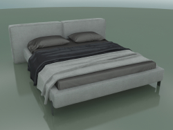 Letto matrimoniale Vogue per materasso 1600 x 2000 (2220 x 2370 x 780, 222VOG-237)