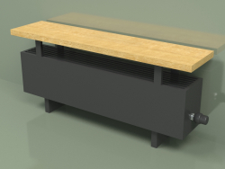 Convector - Aura Bench (240x1000x186, RAL 9005)