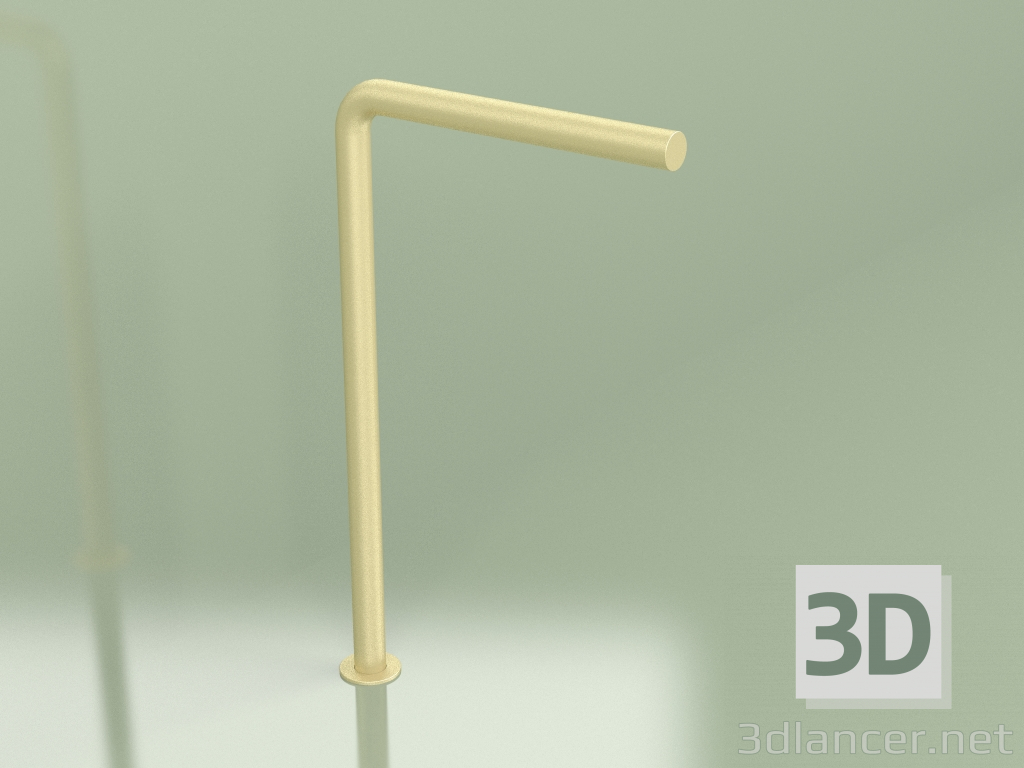 modello 3D Bocca piattaforma girevole H 420 mm (BC103, OC) - anteprima