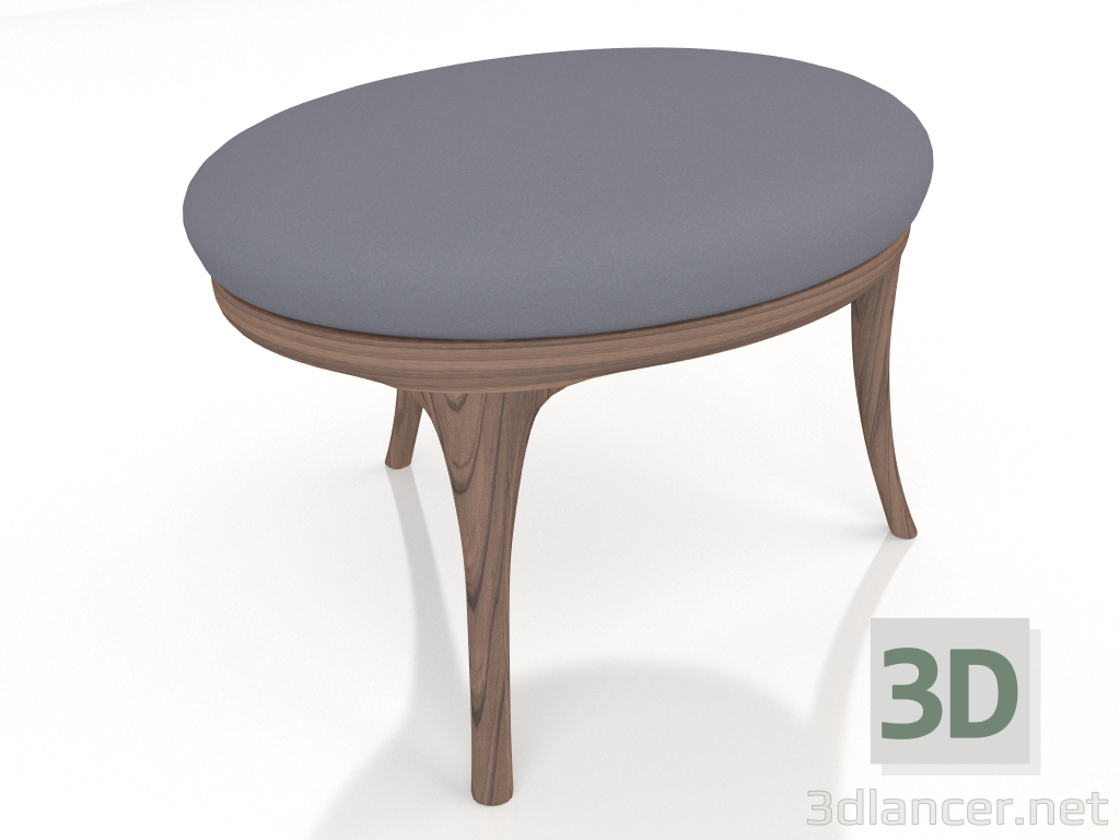 modello 3D Pouf Saturnino - anteprima