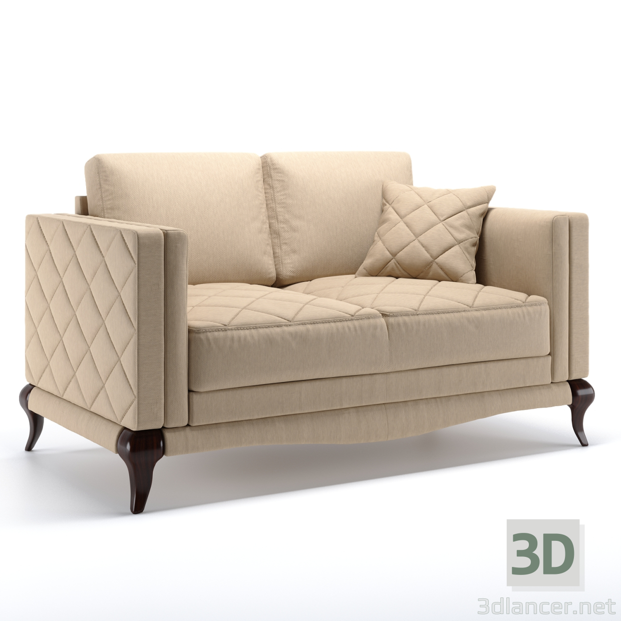 modello 3D di Laviano_divan2 comprare - rendering