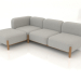 3D Modell Modulares Sofa (Komposition 24) - Vorschau