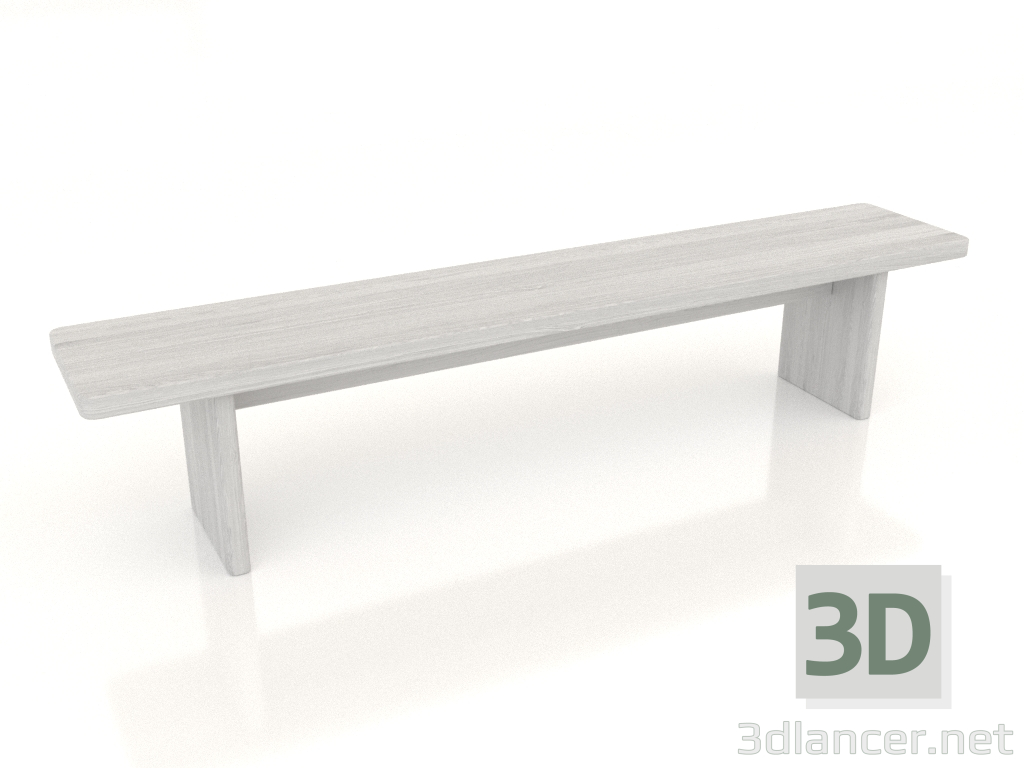 Modelo 3d Banco (branco RAL 9010) - preview