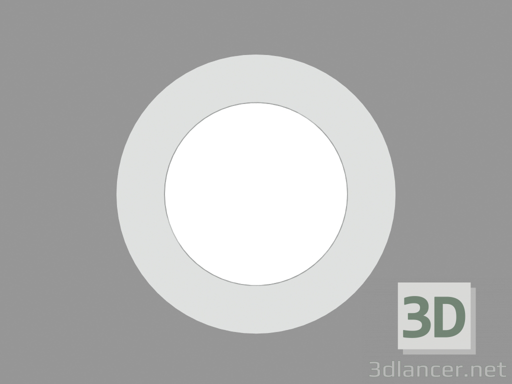 3D modeli Tavan lambası ZIP DOWNLIGHT YUVARLAK (S5844) - önizleme