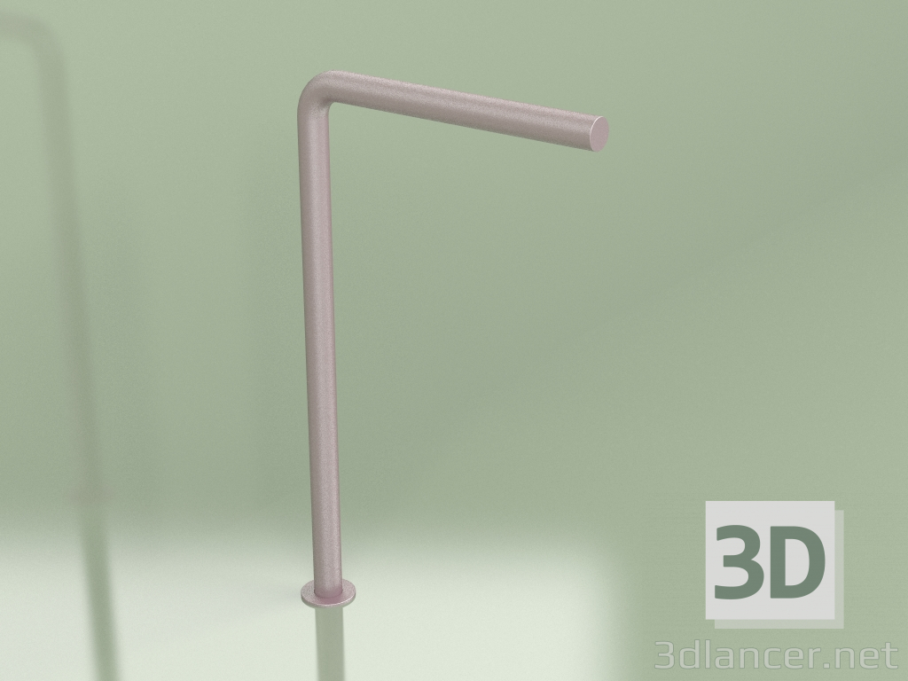 modello 3D Bocca piattaforma girevole H 420 mm (BC103, OR) - anteprima