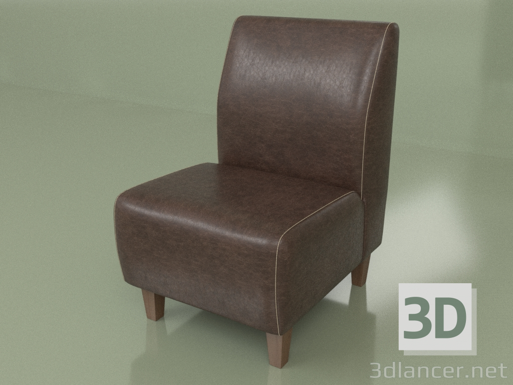 modèle 3D Fauteuil Satoris - preview