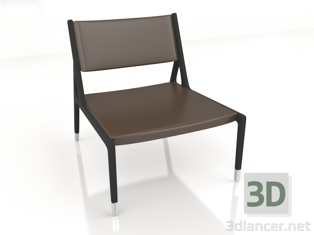 Modelo 3d poltrona vista mar - preview