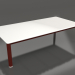 modèle 3D Table basse 70×140 (Rouge vin, DEKTON Zenith) - preview