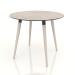 Modelo 3d Mesa de jantar BRUNO 900x900x750 mm (carvalho branqueado) - preview