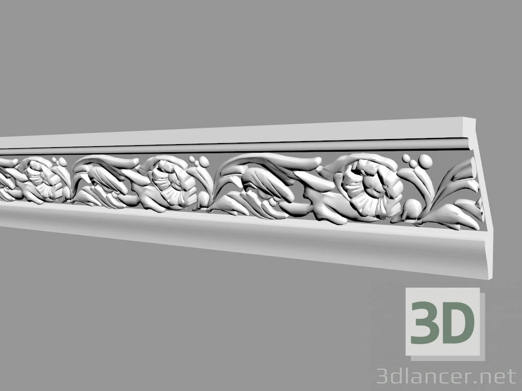 modello 3D Cornice C160 - anteprima