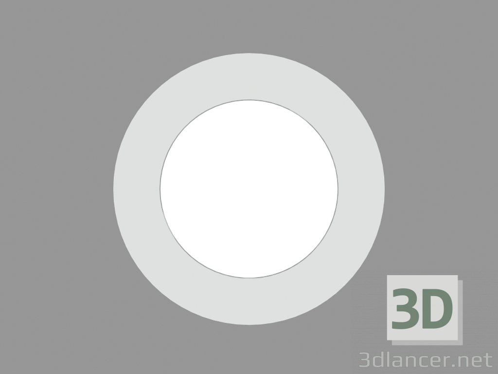 3D Modell Deckenleuchte ZIP DOWNLIGHT ROUND (S5850) - Vorschau